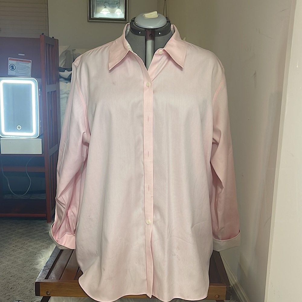 Pink Button Down - image 1